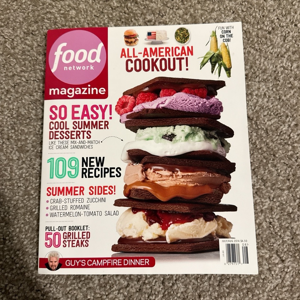 Food Network - All-American Cookout Issue with Taylor Swift July August 2014